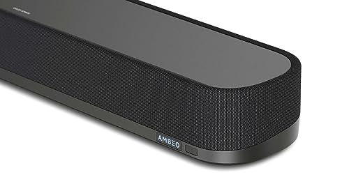 Sennheiser Die AMBEO Soundbar Mini Immersives 3D-Audio für Fernsehen, Filme und Musik – Kompaktes Gerät mit leistungsstarken adaptiven Funktionen und vielseitigen Verbindungsmöglichkeiten von Sennheiser