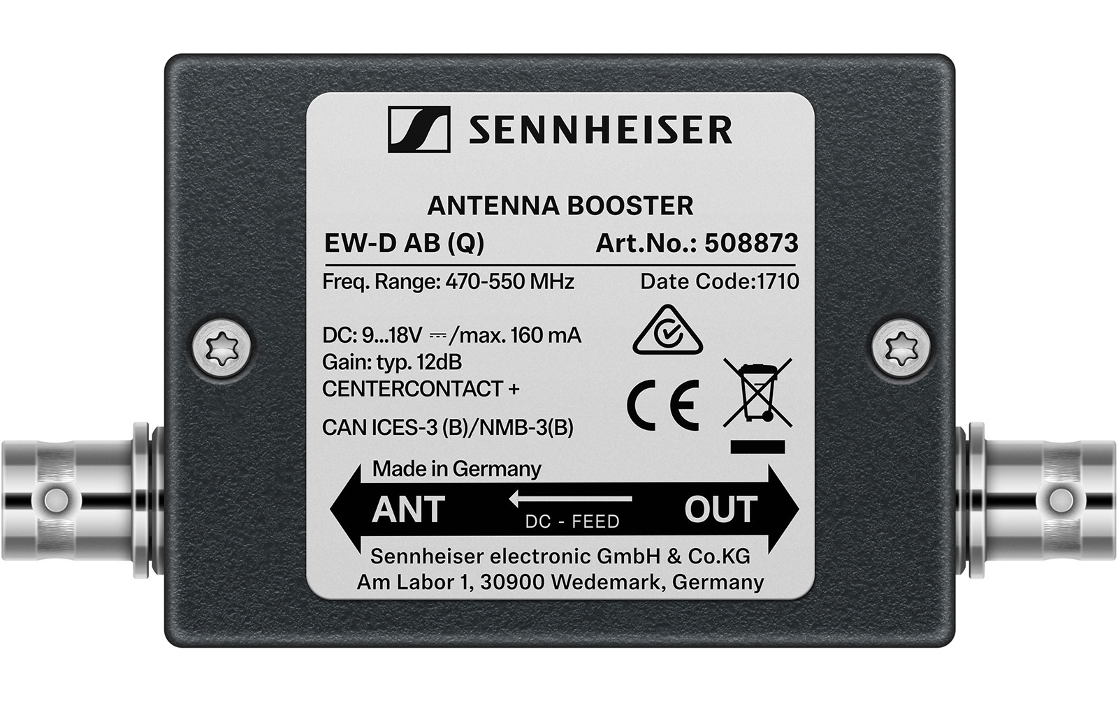 Sennheiser EW-D AB Q Antennenverstärker von Sennheiser