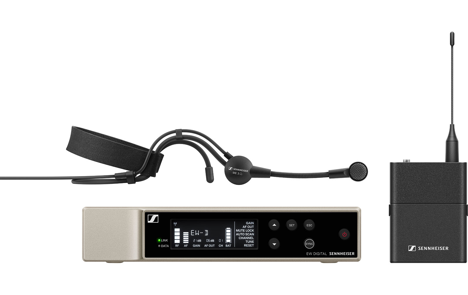 Sennheiser EW-D ME3 Headmic Set S7-10 - 662-693,8 MHz Sennheiser EW-D ME3 Headmic Set S7-10 - 662-693,8 MHz von Sennheiser