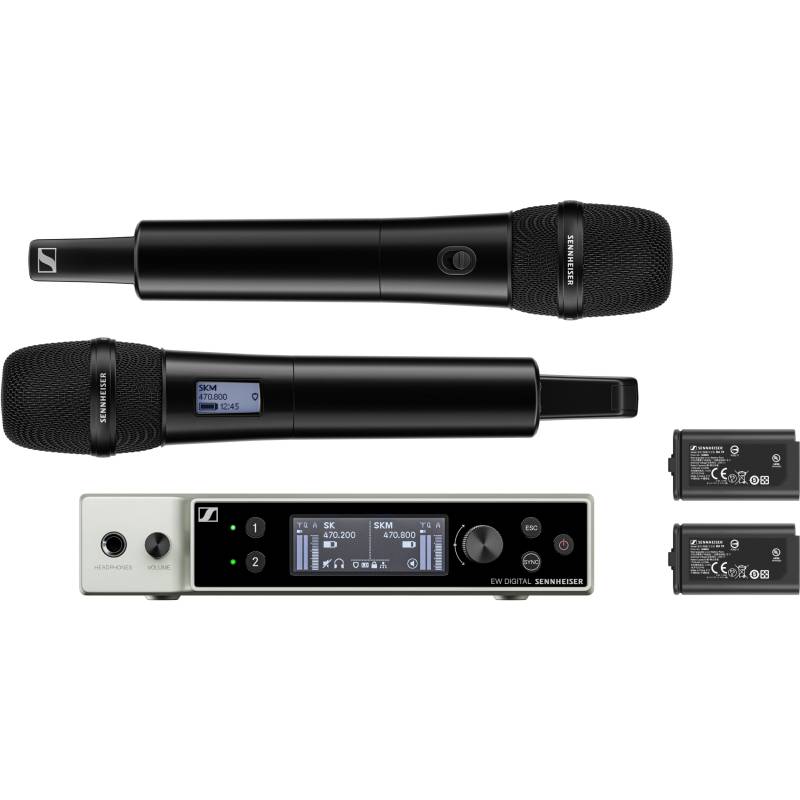 Sennheiser EW-DX 835-S Set R1-9 Wireless Handheld Microphone System (520 - 607.8 MHz) von Sennheiser