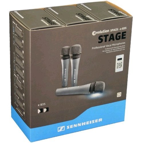 Sennheiser Evolution 3er-Pack e835 Mikrofon-Bundle von Sennheiser