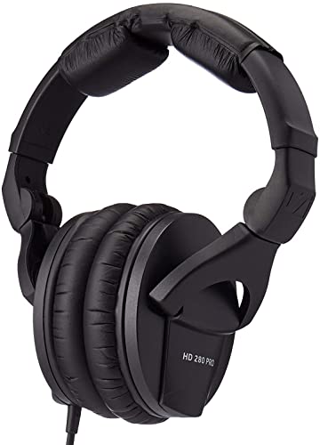 Sennheiser HD 280 PRO Geschlossener Over-Ear DJ & Monitoring Kopfhörer | Zusammenklappbares Design & schwenkbare Ohrmuscheln | 3m Spiralkabel & 1/4“ Klinkenadapter Enthalten (506845) Sennheiser HD 280 PRO Geschlossener Over-Ear DJ & Monitoring Kopfhörer | Zusammenklappbares Design & schwenkbare Ohrmuscheln | 3m Spiralkabel & 1/4“ Klinkenadapter Enthalten (506845) von Sennheiser