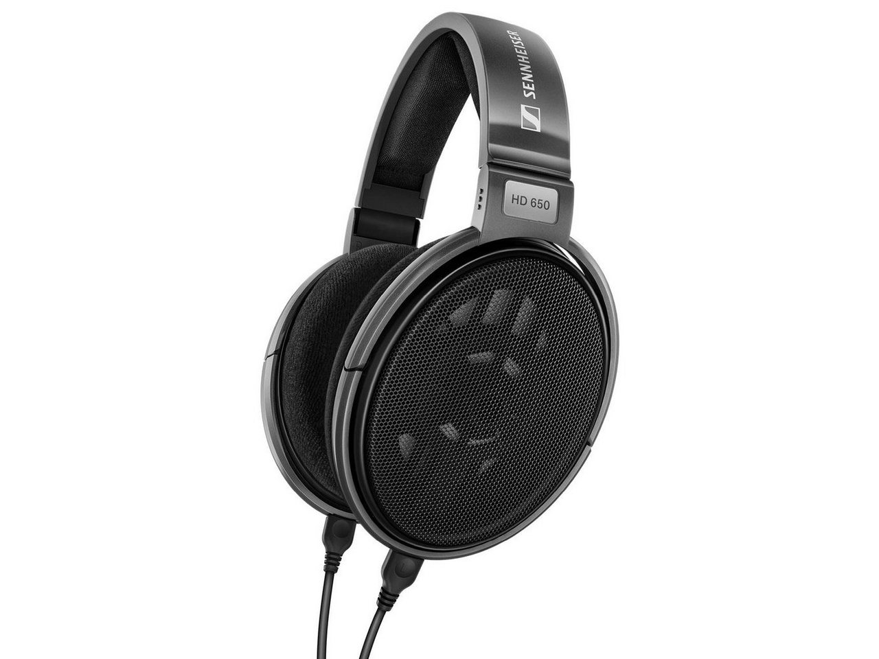 Sennheiser HD 650 Over-Ear-Kopfhörer (Sennheiser Wandlertechnologie, Kabelgebunden, Akustisch transparente, offene Hörmuschel) von Sennheiser