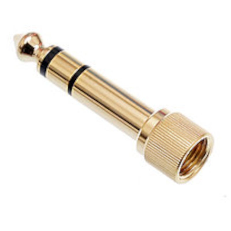 Sennheiser Headphones - 1/4" Jack Adapter vergulde schroefadapter - 3.5 mm naar 6.3 mm jack Sennheiser Headphones - 1/4" Jack Adapter vergulde schroefadapter - 3.5 mm naar 6.3 mm jack von Sennheiser