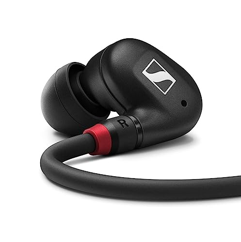 Sennheiser IE 100 PRO Wireless Black Drahtlose In-Ear-Hörer | Dynamischer 10-mm-Breitbandwandler | BT-Anschluss, USB-C-Kabel & S/M/L Silcone-Adapter Enthalten | Schwarz (509171) von Sennheiser