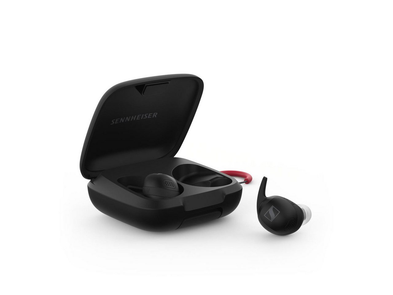 Sennheiser MOMENTUM Sport wireless Kopfhörer (Adaptive Noise Cancellation, Bluetooth, Mehr als 24 Stunden Spielzeit) von Sennheiser