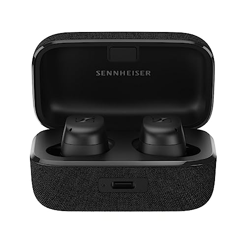 Sennheiser MOMENTUM True Wireless 3 — Bluetooth-In-Ear-Kopfhörer für Musik und Anrufe mit adaptiver Geräuschunterdrückung und 28 Stunden Akkulaufzeit, schwarz von Sennheiser