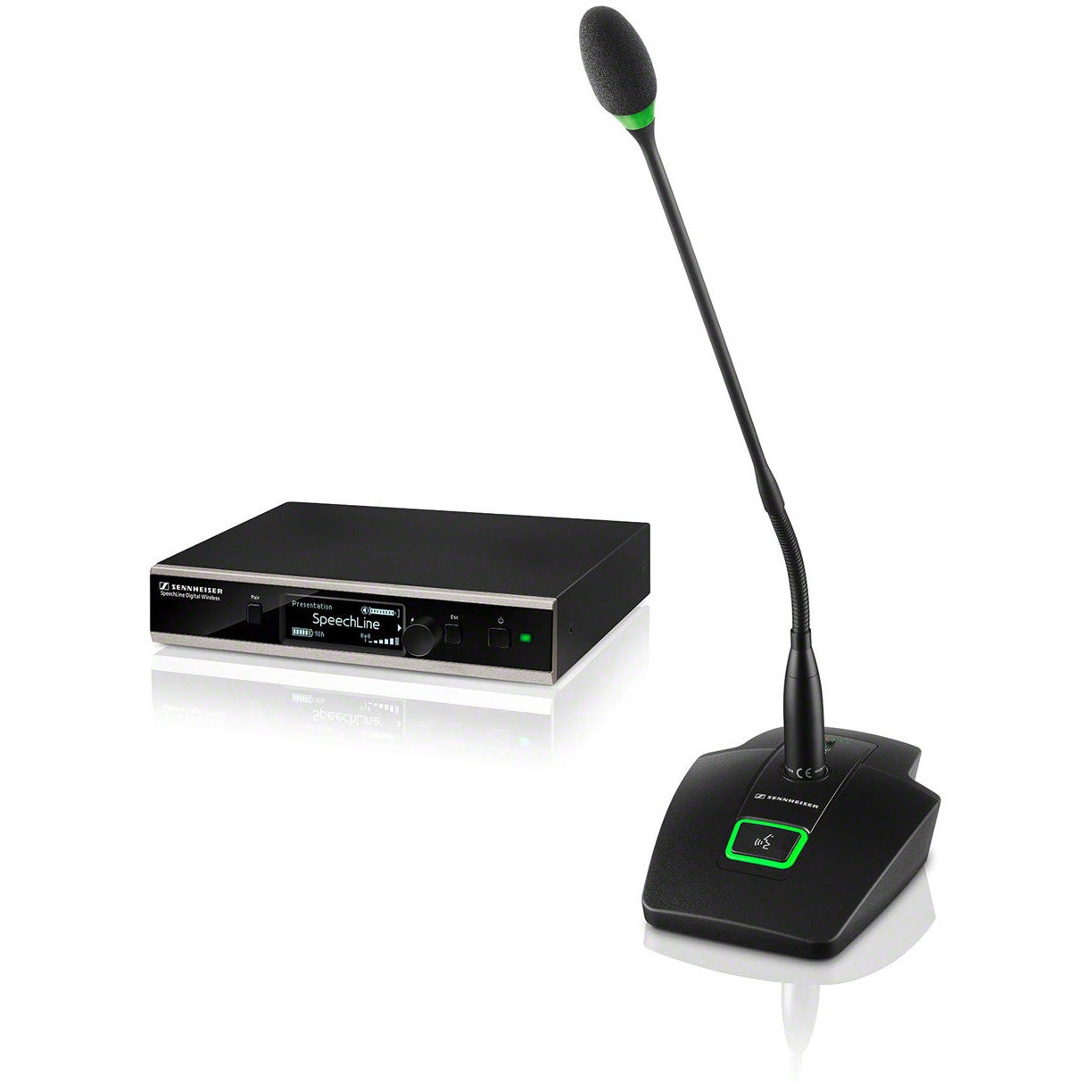 Sennheiser SL TS 153 GN-L SET DW 3-EU 5-Pin XLR Wireless Tabletop Microphone System (1.9 GHz) von Sennheiser