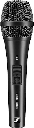 Sennheiser XS 1 Professionelles dynamisches Handmikrofon mit klarem Klang und robustem Design für Sänger und Moderatoren - Schwarz (507487) von Sennheiser