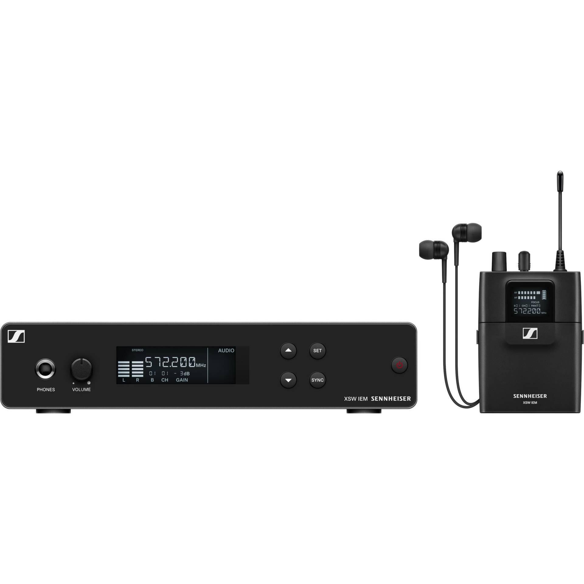 Sennheiser XSW IEM SET - A (476 - 500 MHz) Complete Monitoring System von Sennheiser