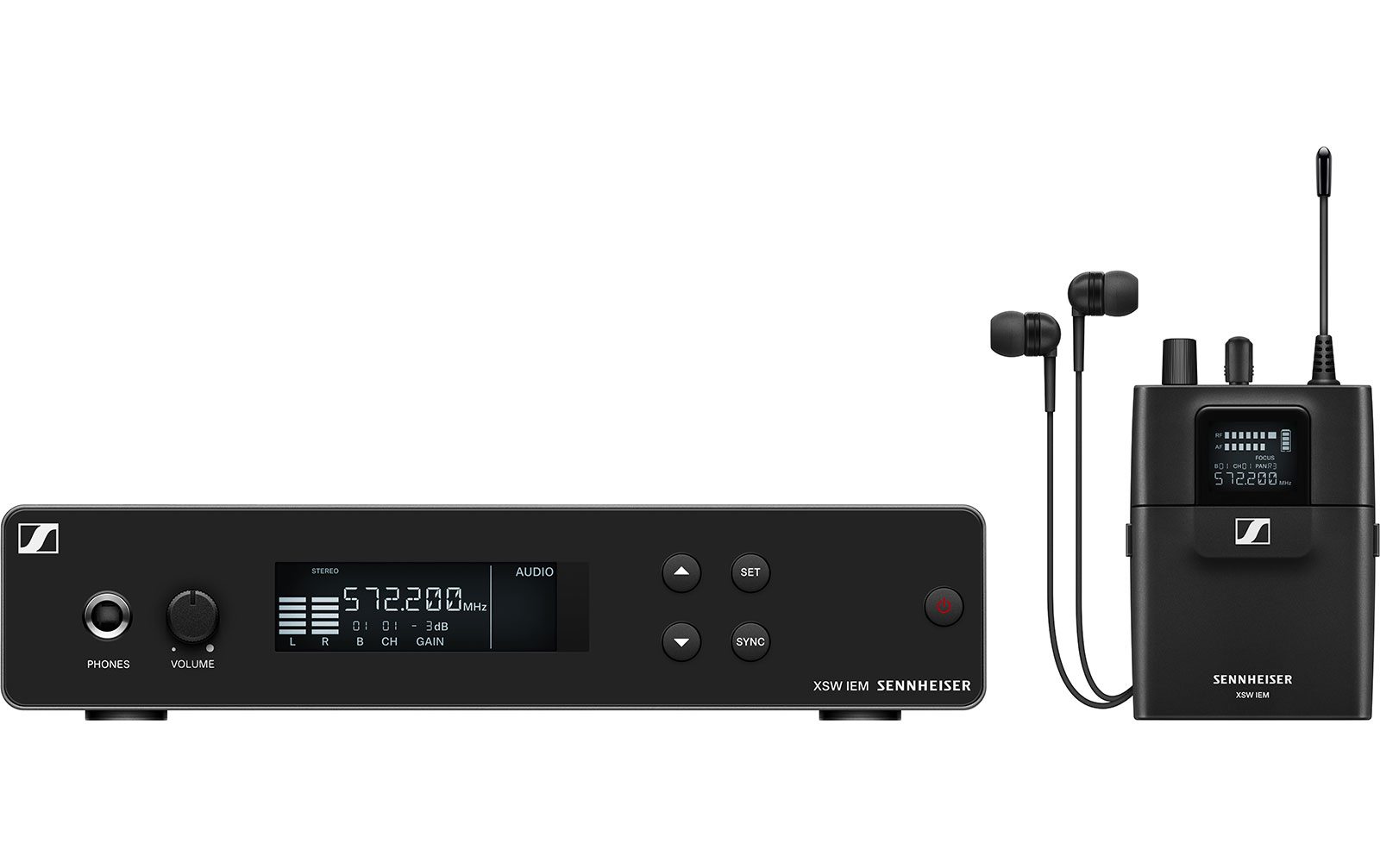 Sennheiser XSW IEM Set, Frequenzbereich E - 823,2 - 831,8 MHz Sennheiser XSW IEM Set, Frequenzbereich E - 823,2 - 831,8 MHz von Sennheiser