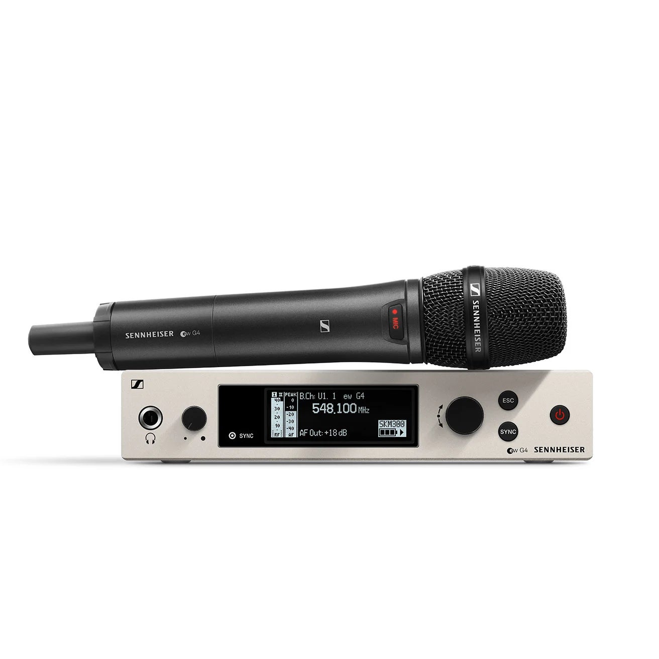Sennheiser ew 300 G4-865-S-GW Handheld Wireless Microphone System (558 - 626 MHz) von Sennheiser