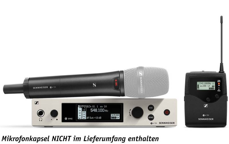 Sennheiser ew 300 G4 Base Combo AW+ Frequenz (470 - 558 MHz) von Sennheiser