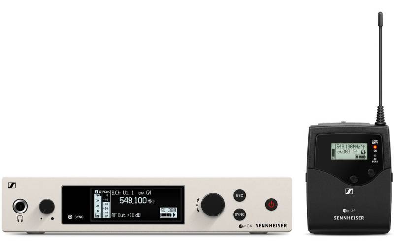 Sennheiser ew 300 G4 Base SK-RC BW Frequenz (626 - 698 MHz) von Sennheiser