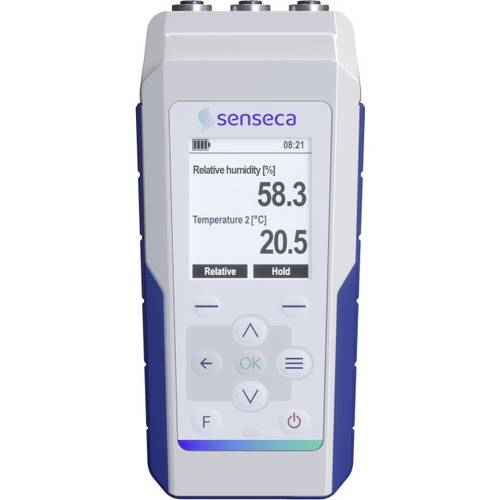 Senseca 486134 PRO D01 Multi-Datenlogger Messgröße Temperatur, Luftfeuchtigkeit, Luftdurchsatz, Dr von Senseca