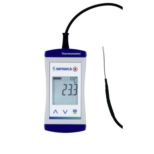 Senseca ECO 141-WPT3B Temperatur-Messgerät kalibriert (ISO) 0 - 80°C von Senseca