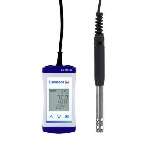 Senseca ECO 523 Leitfähigkeits-Messgerät Leitfähigkeit, Temperatur, Sauerstoff, Widerstand von Senseca