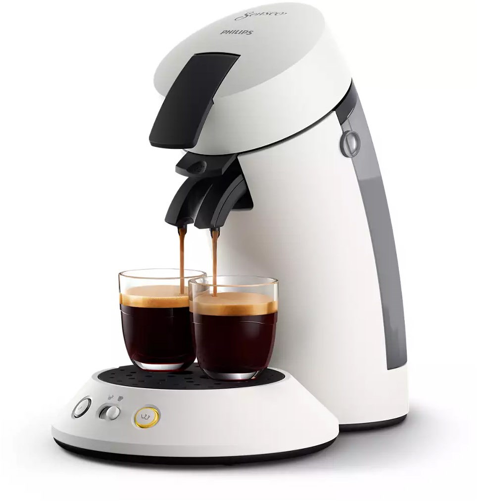 CSA210/10 Original Plus Kaffeepadmaschine weiß matt von Senseo