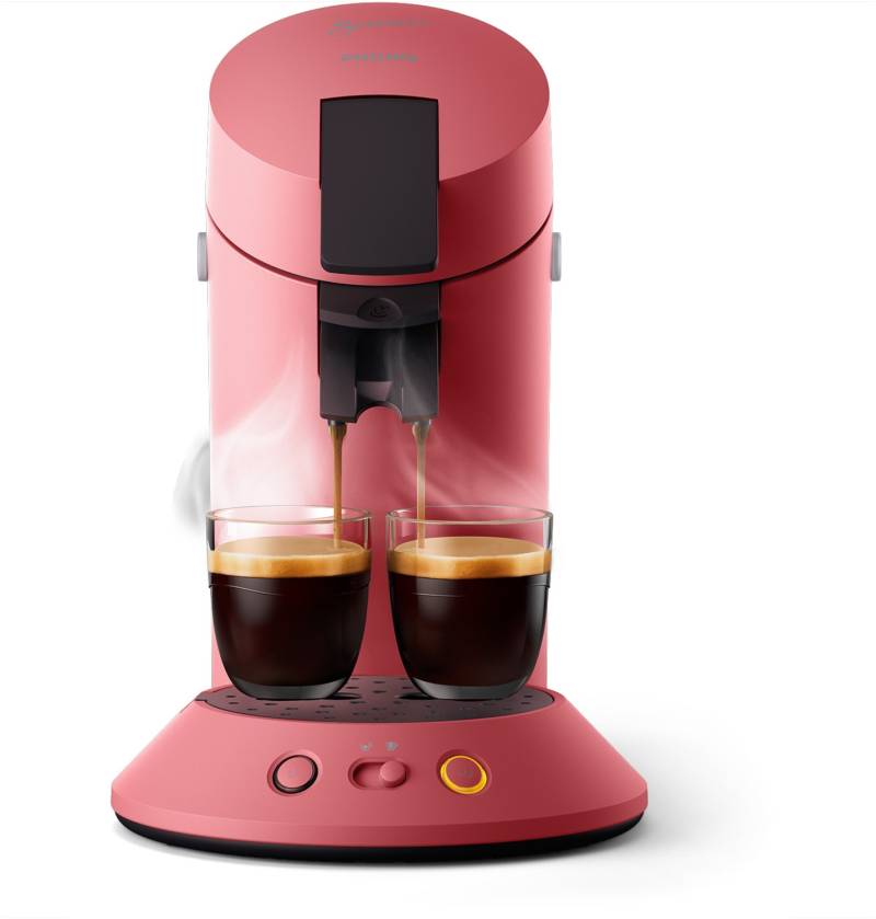 CSA210/35 Original Plus Kaffeepadmaschine Korallrot von Senseo