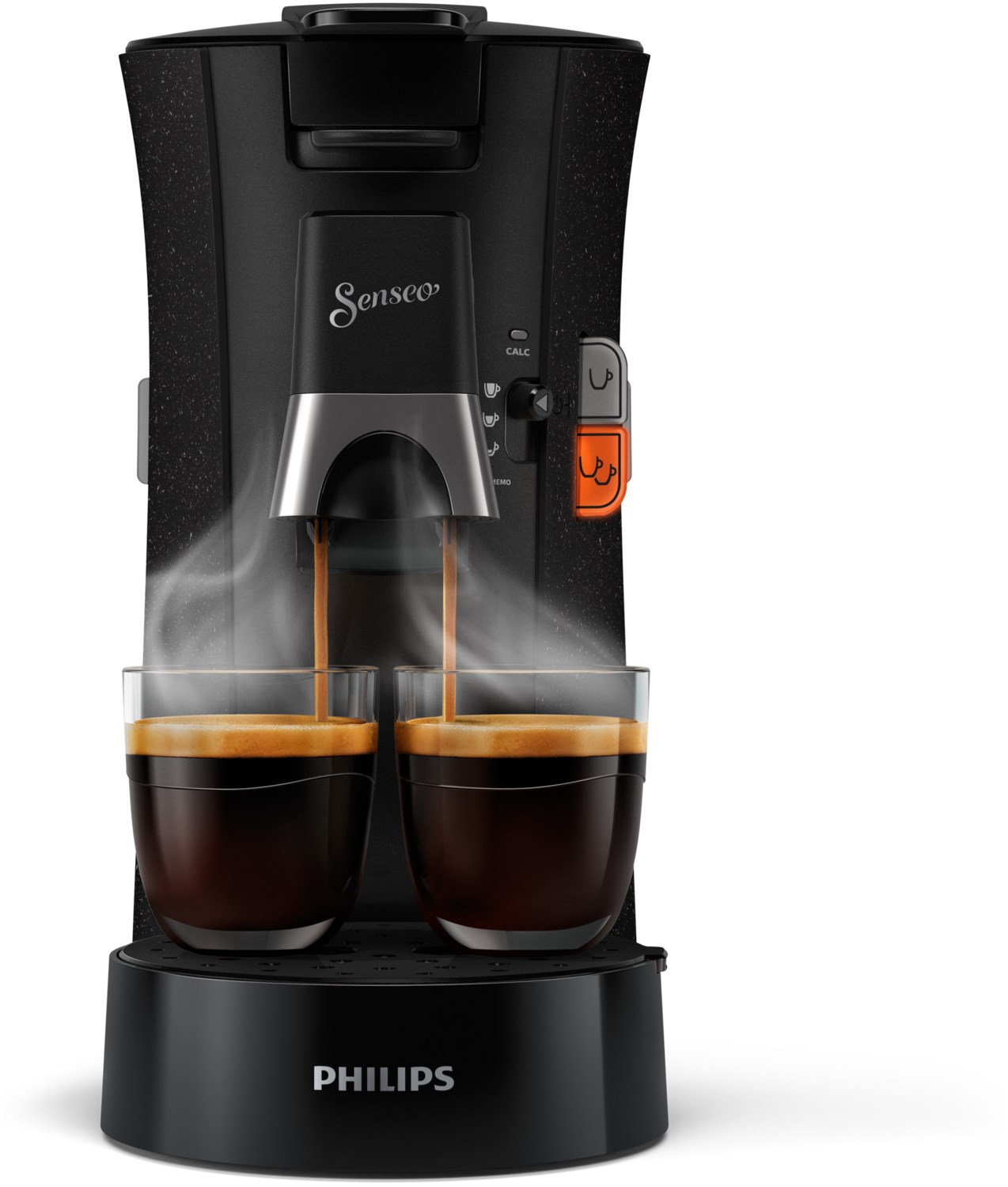 CSA240/20 Select ECO Kaffeepadmaschine schwarz gesprenkelt CSA240/20 Select ECO Kaffeepadmaschine schwarz gesprenkelt von Senseo