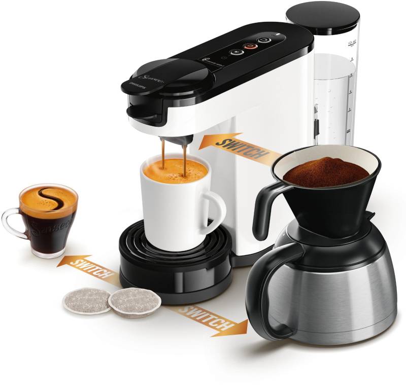 Senseo - Switch Kaffeemaschine HD6594/00 - Star White von Senseo