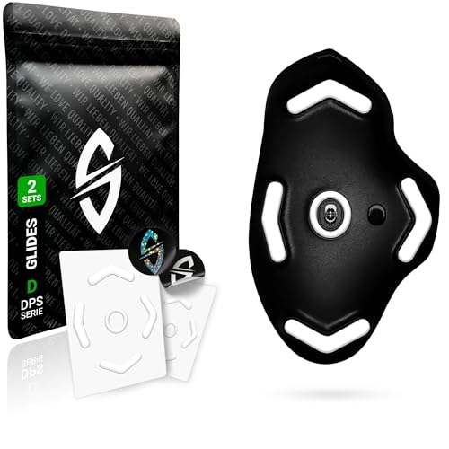 SensoryBoost DPS Glides (2er Set) für Logitech G604 - Ultra Schnell, Abgerundet, Niedrige Reibung, Hochwertig, Langlebig - Ersatz-Mausfüße, Skates - Gaming Maus Upgrade Zubehör von SensoryBoost