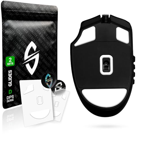 SensoryBoost DPS Glides (2er Set) für Razer Naga X - Ultra Schnell, Abgerundet, Niedrige Reibung, Hochwertig, Langlebig - Ersatz-Mausfüße, Skates - Gaming Maus Upgrade Zubehör von SensoryBoost