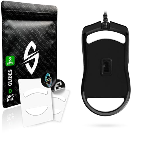 SensoryBoost DPS Glides (2er Set) für Razer Viper Mini - Ultra Schnell, Abgerundet, Niedrige Reibung, Hochwertig, Langlebig - Ersatz-Mausfüße, Skates - Gaming Maus Upgrade Zubehör von SensoryBoost