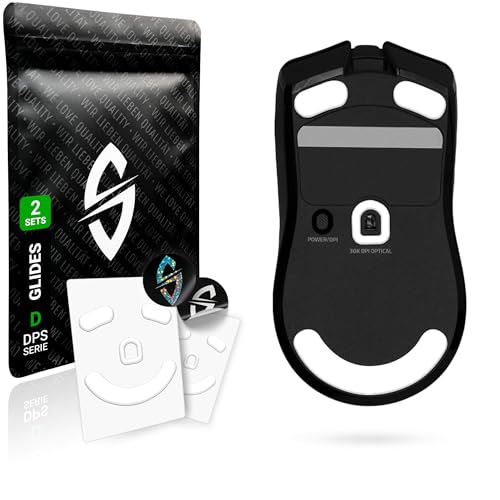 SensoryBoost DPS Glides (2er Set) für Razer Viper V2 Pro - Ultra Schnell, Abgerundet, Niedrige Reibung, Hochwertig, Langlebig - Ersatz-Mausfüße, Skates - Gaming Maus Upgrade Zubehör von SensoryBoost