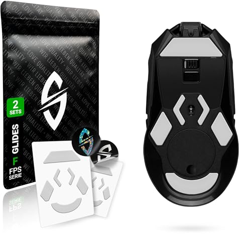 SensoryBoost FPS 2.0 Glides (2er Set) für Logitech G903 - Ultra Sanft, Mehr Kontrolle, Self-Polishing, Hochwertig, Langlebig - Ersatz-Mausfüße, Skates - Gaming Maus Upgrade Zubehör von SensoryBoost