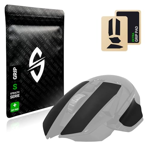SensoryBoost Grip Tape Set für Logitech G502 (+ extra Grip-Pad) Schweißabsorbierend, extrem rutschfest, Ultradünn (0.5mm) Selbstklebend & Rückstandsfrei - Gaming Maus Zubehör von SensoryBoost