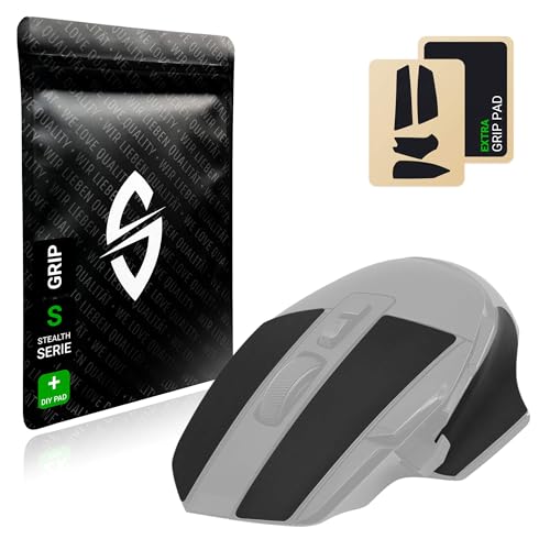 SensoryBoost Grip Tape Set für Logitech G502 X (+ extra Grip-Pad) Schweißabsorbierend, extrem rutschfest, Ultradünn (0.5mm) Selbstklebend & Rückstandsfrei - Gaming Maus Zubehör von SensoryBoost