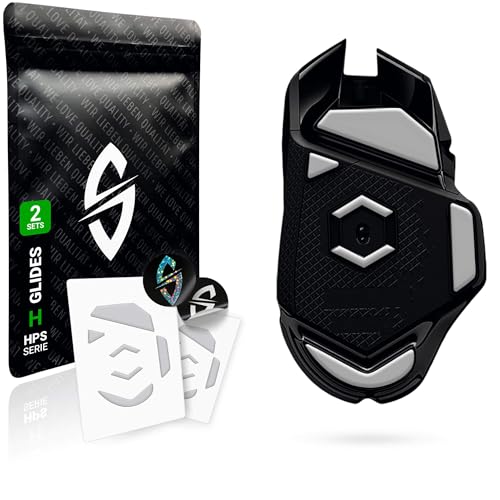 SensoryBoost HPS Glides (2er Set) für Logitech G502 (Kabel Version) – Perfekte Balance aus Speed & Kontrolle – Sanft, Abgerundet & Langlebig – Ersatz-Mausfüße, Skates – Gaming Maus Upgrade von SensoryBoost