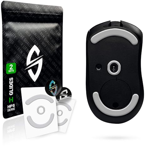 SensoryBoost HPS Glides (2er Set) für Logitech G703, G603, G403 – Perfekte Balance aus Speed & Kontrolle – Sanft, Abgerundet & Langlebig – Ersatz-Mausfüße, Skates – Gaming Maus Upgrade von SensoryBoost