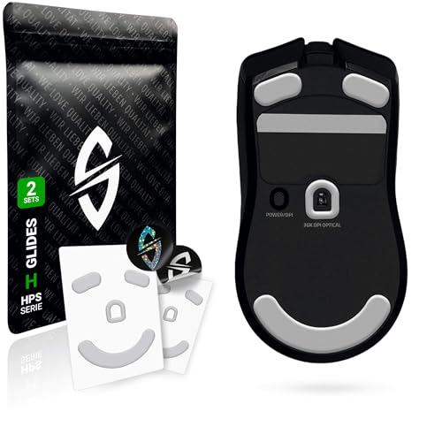 SensoryBoost HPS Glides (2er Set) für Razer Viper V2 PRO – Perfekte Balance aus Speed & Kontrolle – Sanft, Abgerundet & Langlebig – Ersatz-Mausfüße, Skates – Gaming Maus Upgrade von SensoryBoost