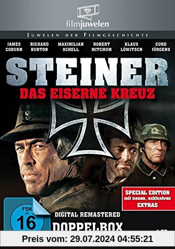 Steiner - Das eiserne Kreuz Teil 1+2 (Doppelbox) - Filmjuwelen [2 DVDs] [Special Edition] von Senta Berger