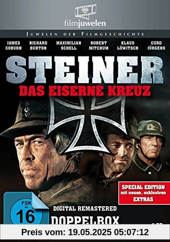 Steiner - Das eiserne Kreuz Teil 1+2 (Doppelbox) - Filmjuwelen [2 DVDs] [Special Edition] von Senta Berger