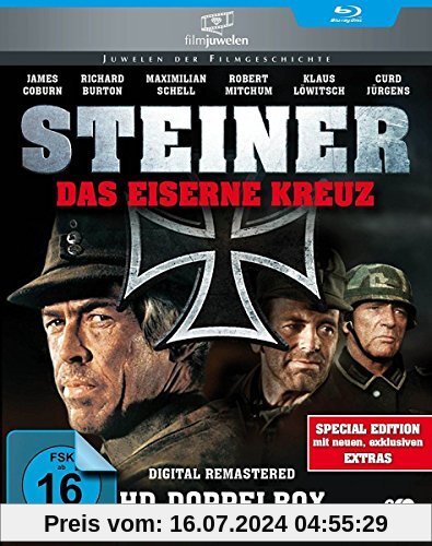 Steiner - Das eiserne Kreuz Teil 1+2 (HD-Doppelbox) - Filmjuwelen [2 Blu-rays] von Senta Berger