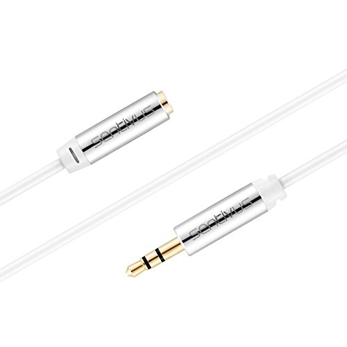 Sentivus Audio Verlängerung - 3.5mm Stecker / 3.5mm Buchse - 5.00m - weiß von Sentivus