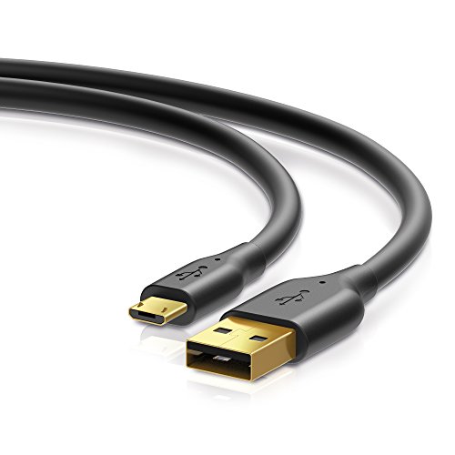 Sentivus U203-050 Pro Series Micro USB Daten-/Ladekabel (Micro USB Stecker auf USB-A Stecker), 0,50m, schwarz von Sentivus