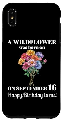 16. September Geburt Blume Aster 16 September Geburtstag Hülle für iPhone XS Max 16. September Geburt Blume Aster 16 September Geburtstag Hülle für iPhone XS Max von September Birthday Wildflower Designs