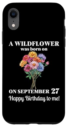 26. September Geburt Blume Aster 26 September Geburtstag Hülle für iPhone XR 26. September Geburt Blume Aster 26 September Geburtstag Hülle für iPhone XR von September Birthday Wildflower Designs