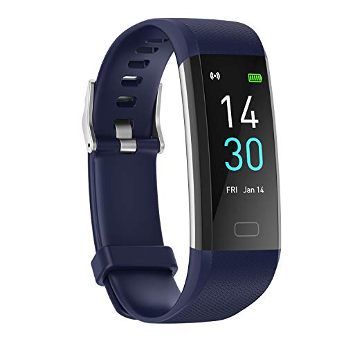Septoui Fitness Tracker mit Pulsmesser Blutdruck SpO2 Fitnessuhr Wasserdicht IP68, 16 Sportmodi Schrittzähler Kalorienzähler Pulsuhr Aktivitätstracker Damen Herren Kinder Smartwatch iOS Android von Septoui