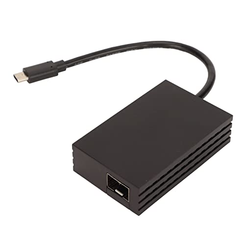 100M Ethernet Server Adapter, Optischer USB C Port Adapter, Optischer Adapter AX88772 Optische Hochgeschwindigkeits Ethernet Netzwerkkarte für Desktop Computer Smart Appliances von Septpenta