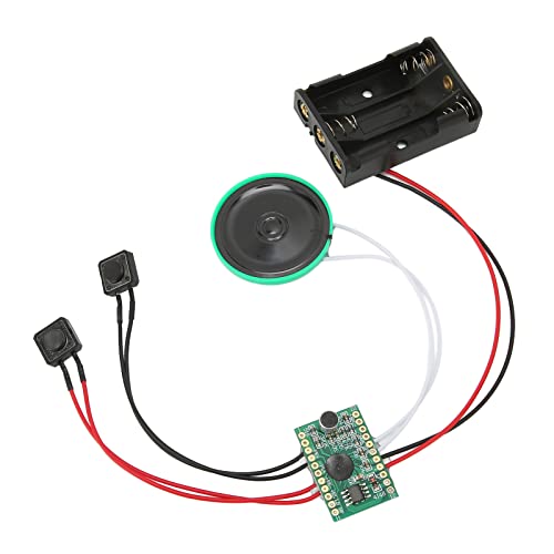 4 Minuten Chip Beschreibbarer Soundchip, Batteriebetrieben, 10 cm Länge, DIY Sound Recorder Board für Weihnachtskarten, Kreative Geschenkboxen, Schmuckschatullen, Kunsthandwerk von Septpenta