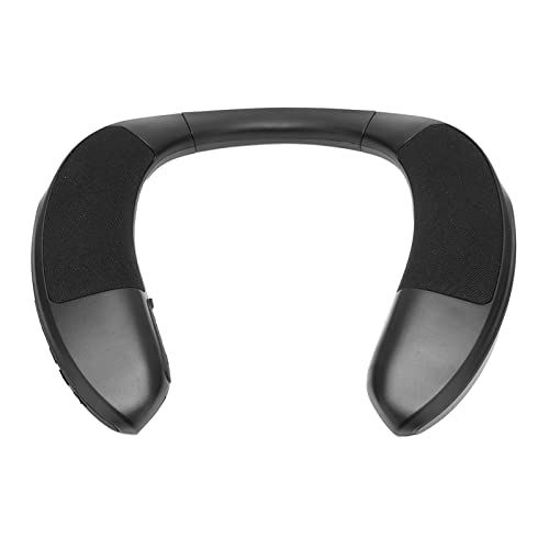 Bluetooth 5.0 Nackenlautsprecher, Integriertes Mikrofon mit Geräuschunterdrückung, Ergonomisches Design, 3D Surround Sound, Wireless Neckband Lautsprecher für Zuhause, Outdoor, Sport und Reisen von Septpenta