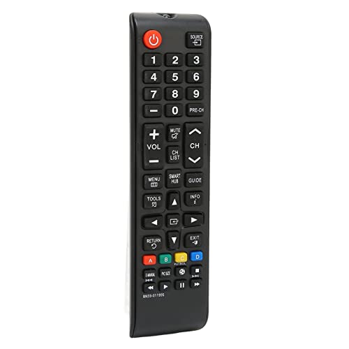 Ersatzfernbedienung für UN32J5205 UN40JU6700 UN48J6200AF, Bedienung Einfache 2AAA Batterie Intelligente TV Fernbedienungen, Handgefühl Angenehm Langlebig (Ohne Batterie) von Septpenta