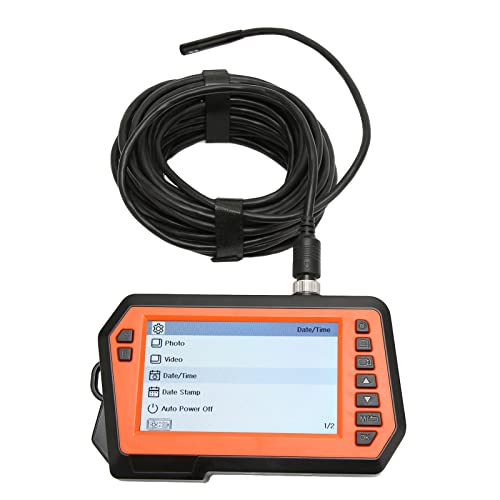 Industrielles 4,3 Zoll Endoskop mit Zwei Objektiven, Wasserdichter IP68 Auflösung Von 1080P, Einstellbaren LED Leuchten und Taschenlampe, 128 G Speicherkartenunterstützung, für Haushaltswandkanäle Industrielles 4,3 Zoll Endoskop mit Zwei Objektiven, Wasserdichter IP68 Auflösung Von 1080P, Einstellbaren LED Leuchten und Taschenlampe, 128 G Speicherkartenunterstützung, für Haushaltswandkanäle von Septpenta