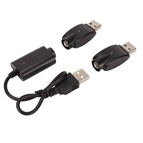Intelligentes USB Ladegerät für Die Meisten USB Ladegeräte mit LED Anzeige und Integriertem Smart Ic Chip (Schwarz) von Septpenta