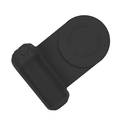 Magnetischer Kameragriff, Bluetooth Halterung, Smartphone Griff, Fotohalter, Halterung für Smartphone Kameragriff, Ständer für Video Fotoaufnahmen(Schwarz) von Septpenta